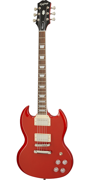 Epiphone ENMSSAMNH1 SG Muse Smoked Almond Metallic Electric Guitar